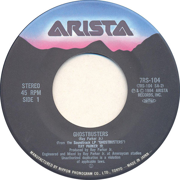 Ray Parker Jr. - Ghostbusters (7", Single) - 画像 (3)