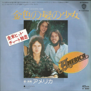 America - Sister Golden Hair (7", Single, 1st)