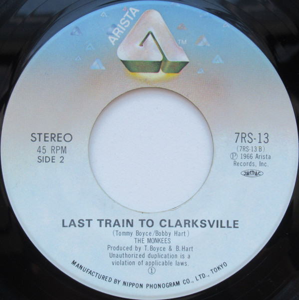 The Monkees - I'm A Believer / Last Train To Clarksville (7", Single) - 画像 (5)