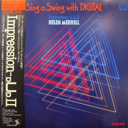 Helen Merrill - Sing A Swing With Digital (LP, Album, Promo)