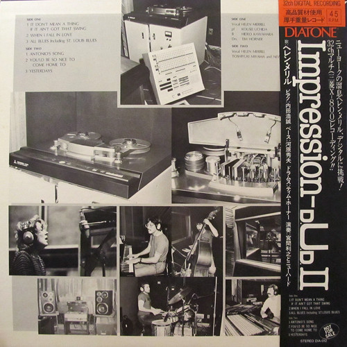 Helen Merrill - Sing A Swing With Digital (LP, Album, Promo) - 画像 (2)