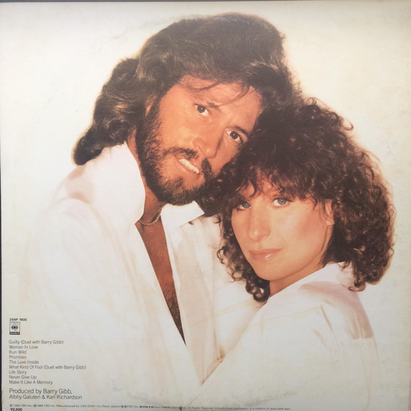 Streisand* - Guilty (LP, Album, Cap) - 画像 (3)