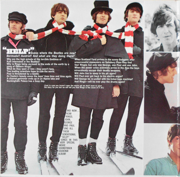 The Beatles - Help! (Original Motion Picture Soundtrack) (LP, Album, RE, Gat) - 画像 (2)