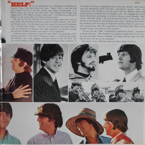 The Beatles - Help! (Original Motion Picture Soundtrack) (LP, Album, RE, Gat) - 画像 (3)