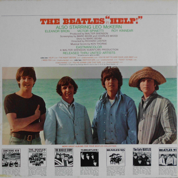 The Beatles - Help! (Original Motion Picture Soundtrack) (LP, Album, RE, Gat) - 画像 (4)