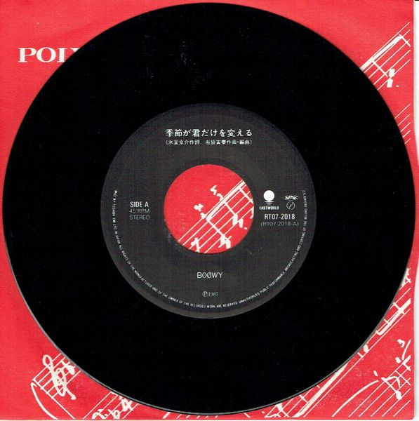 Boøwy - 季節が君だけを変える / Cloudy Heart (7", EP) - 画像 (2)