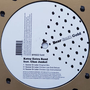 Kotey Extra Band Feat. Chaz Jankel* - Sooner Or Later (12")