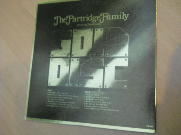 The Partridge Family Featuring David Cassidy - Gold Disc (LP, Comp) - 画像 (2)