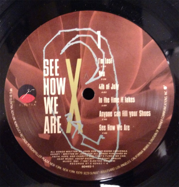 X (5) - See How We Are (LP, Album, All) - 画像 (3)