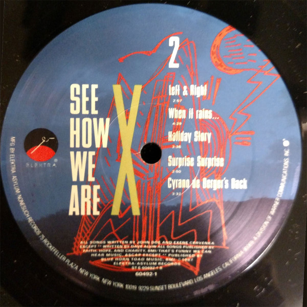 X (5) - See How We Are (LP, Album, All) - 画像 (4)