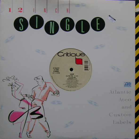 Lime (2) - Cutie Pie / Did You See That Girl (12", Single) - 画像 (4)