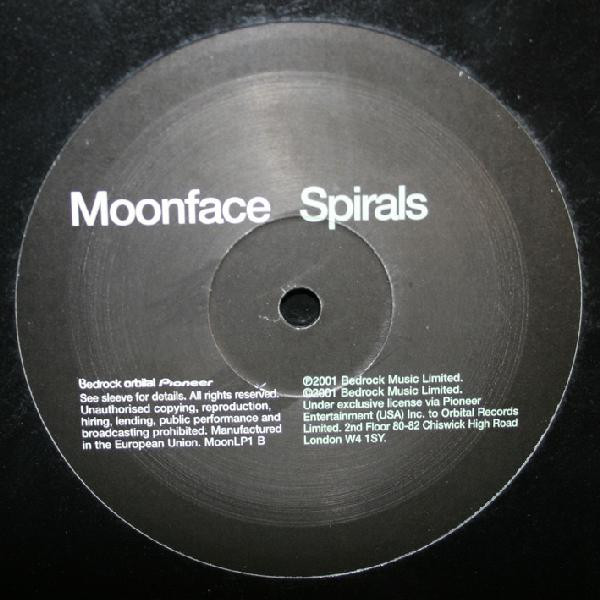 Moonface - U Get So Give / Spirals (12") - 画像 (2)
