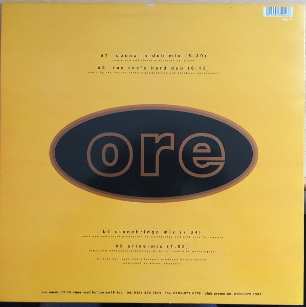 Donna Giles - And I'm Telling You I'm Not Going (12") - 画像 (2)