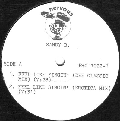 Sandy B - Feel Like Singin' (12", Promo) - 画像 (2)
