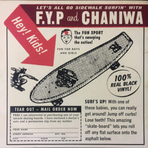 F.Y.P. / Chaniwa - Let's All Go Sidewalk Surfin' (10")