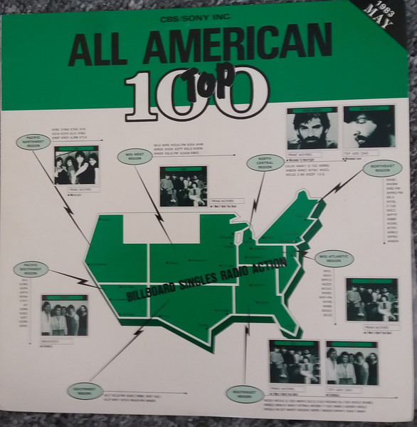 Various - All American Top 100 Vol. 58 - May 1983 (LP, Album, Comp, Promo)