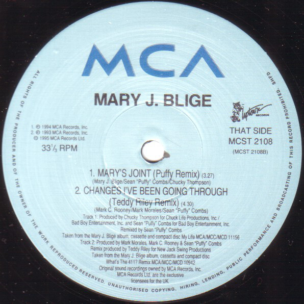 Mary J. Blige - (You Make Me Feel Like A) Natural Woman (12") - 画像 (3)