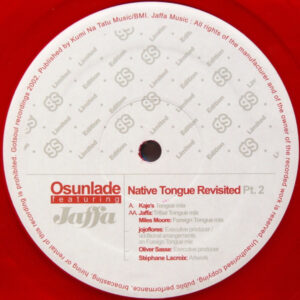 Osunlade Featuring Jaffa - Native Tongue Revisited Pt. 2 (12", Ltd, Red)