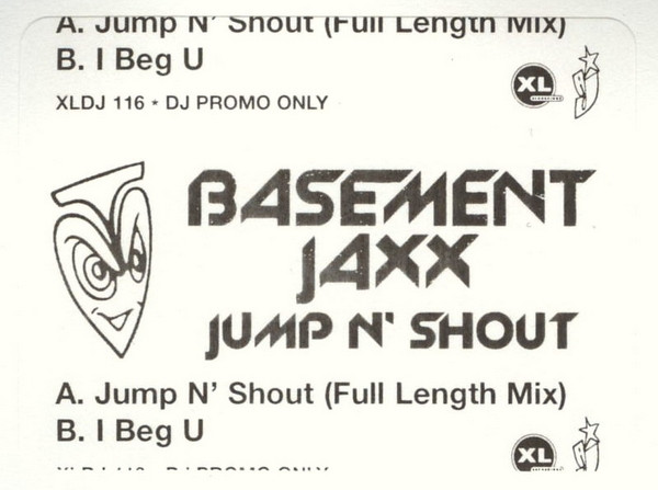 Basement Jaxx - Jump N' Shout (2x12", Single, Promo, W/Lbl)