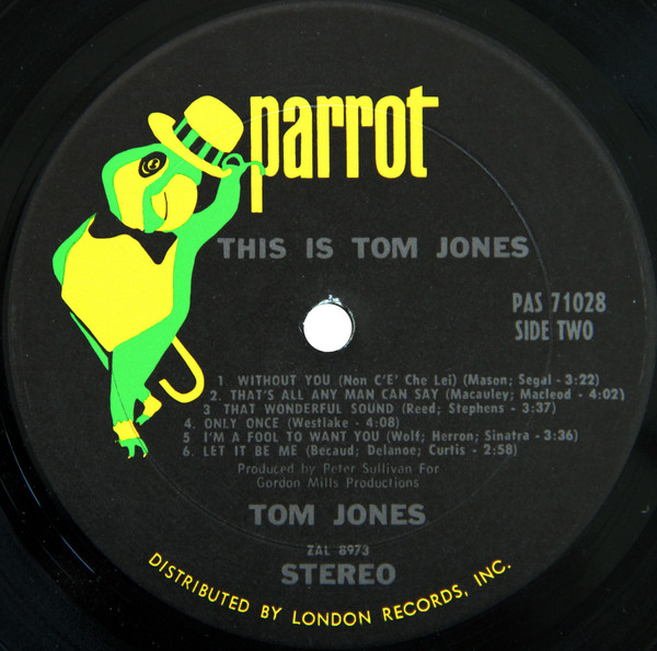 Tom Jones - This Is Tom Jones (LP, Album, Ter) - 画像 (3)