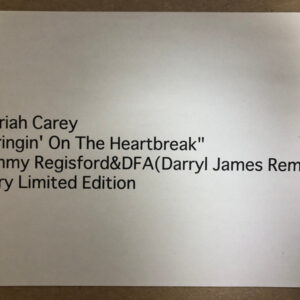 Mariah Carey - Bringin' On The Heartbreak (Timmy Regisford & DFA (Darryl James) Remix) (12", Unofficial, W/Lbl)