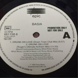 Basia - Drunk On Love (12", Promo)