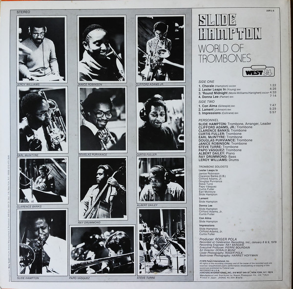 Slide Hampton - World Of Trombones (LP, Album) - 画像 (2)