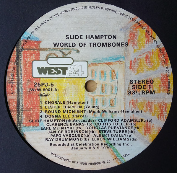 Slide Hampton - World Of Trombones (LP, Album) - 画像 (3)