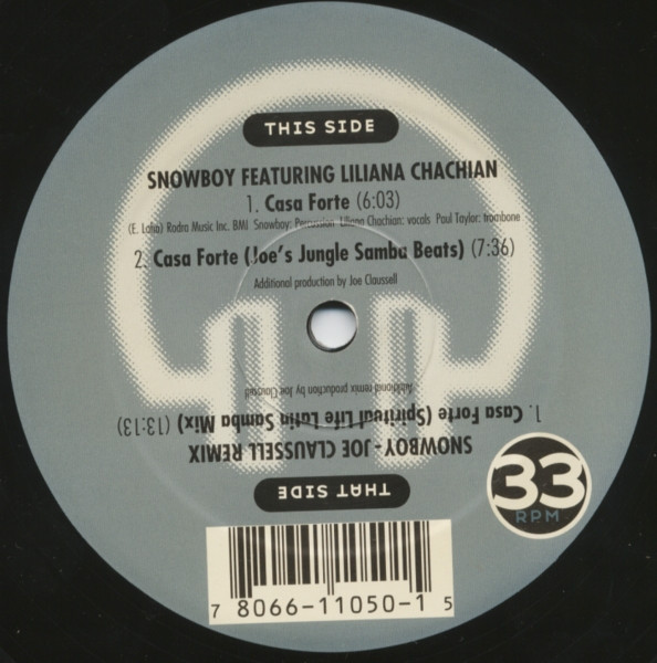 Snowboy Featuring Liliana Chachian - The New Latinaires #6 (12", Ltd)