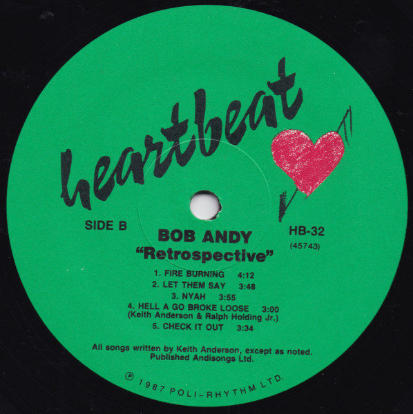Bob Andy - Retrospective (LP, Comp) - 画像 (4)