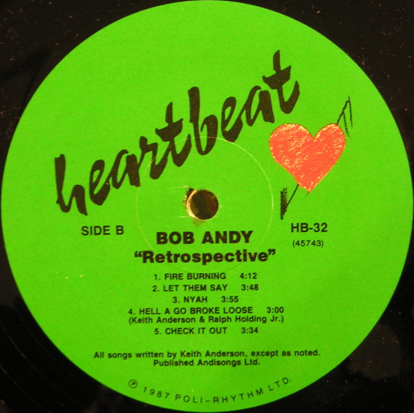 Bob Andy - Retrospective (LP, Comp) - 画像 (5)