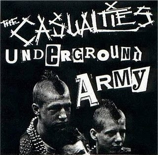 The Casualties - Underground Army (LP, Album, Blu)