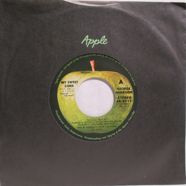 George Harrison - My Sweet Lord / Isn't It A Pity (7", Single) - 画像 (5)