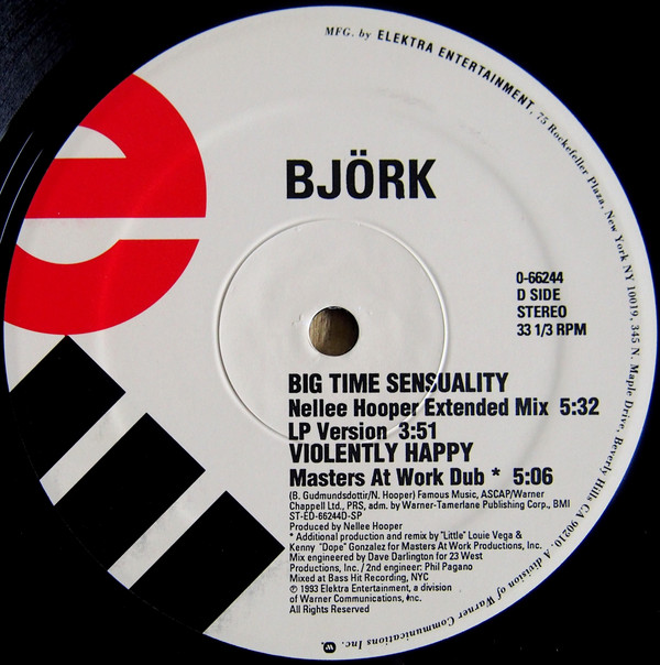 Björk - Big Time Sensuality (2x12", S/Edition) - 画像 (5)