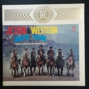 Various - Action & Western Movie Theme/ Original Soundtrack Recordings And Others/ Max 20 (LP, Comp, Dlx, Gat)