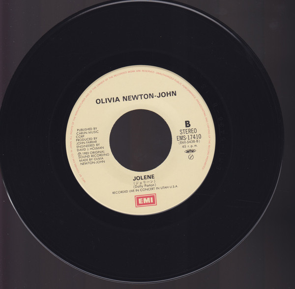 Olivia Newton-John - Twist Of Fate (7") - 画像 (4)