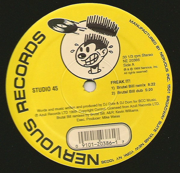 Studio 45 - Freak It! (12")
