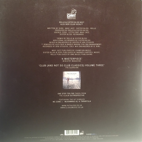 Faithless - One Step Too Far (12") - 画像 (2)