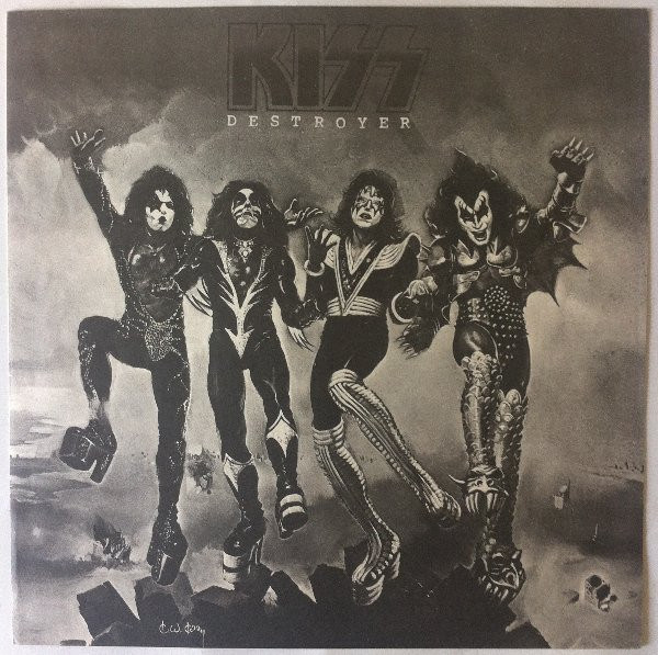 Kiss - Destroyer (LP, Album, Blu) - 画像 (4)