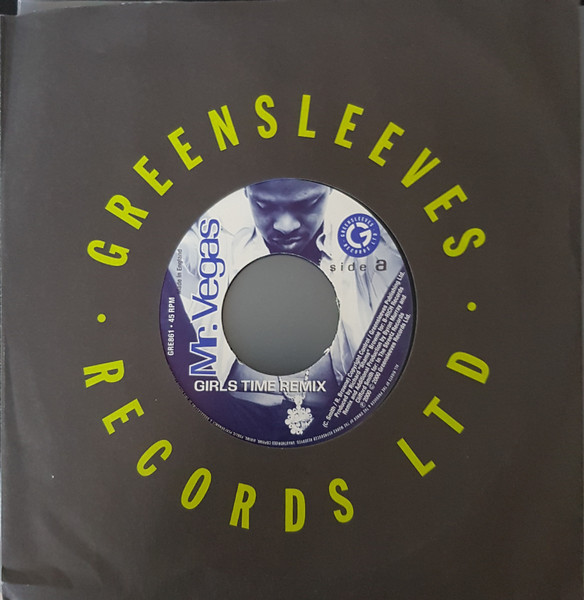 Mr. Vegas - Girls Time Remix / She's A Ho Remix (7") - 画像 (4)