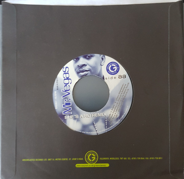 Mr. Vegas - Girls Time Remix / She's A Ho Remix (7") - 画像 (5)