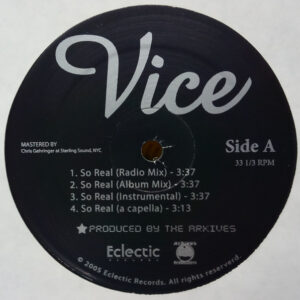 Vice (43) - So Real (12", Single)