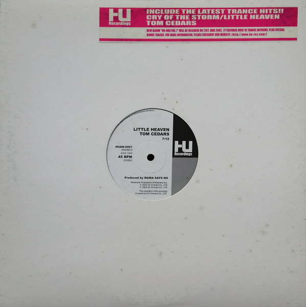 Tom Cedars - Cry Of The Storm (12", Single, Promo)