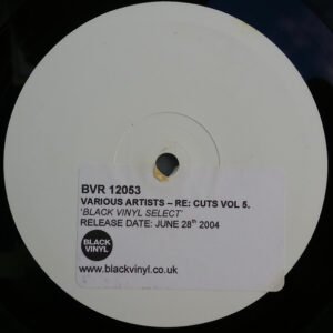 Various - Re:Cuts Volume 5 Black Vinyl Select (12", Promo, W/Lbl)