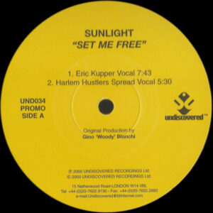 Sunlight - Set Me Free (12", Promo)