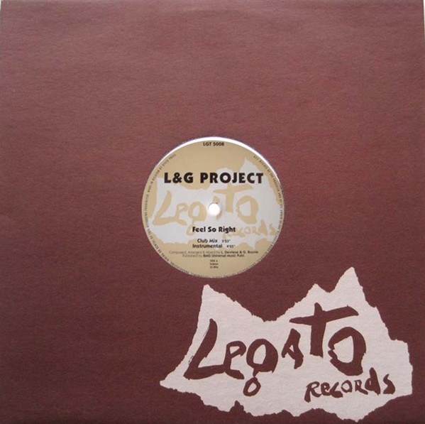 L&G Project - Feel So Right / Latino Express (12") - 画像 (3)