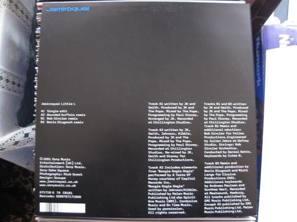 Jamiroquai - Little L (12", Single) - 画像 (2)