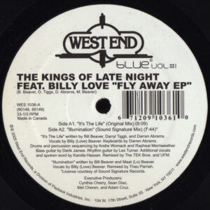 The Kings Of Late Night Feat. Billy Love - Fly Away EP (12", EP)