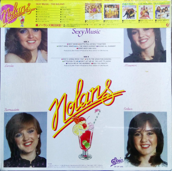 The Nolans - Sexy Music (LP, Comp) - 画像 (2)