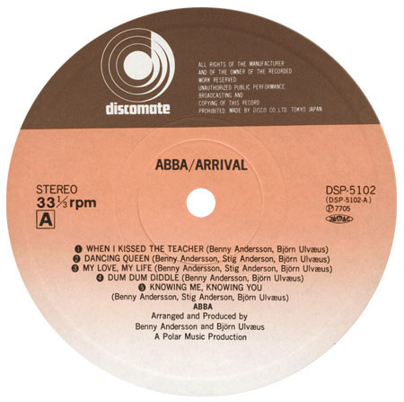 ABBA = アバ - Arrival = アライバル (LP, Album, RE) - 画像 (3)